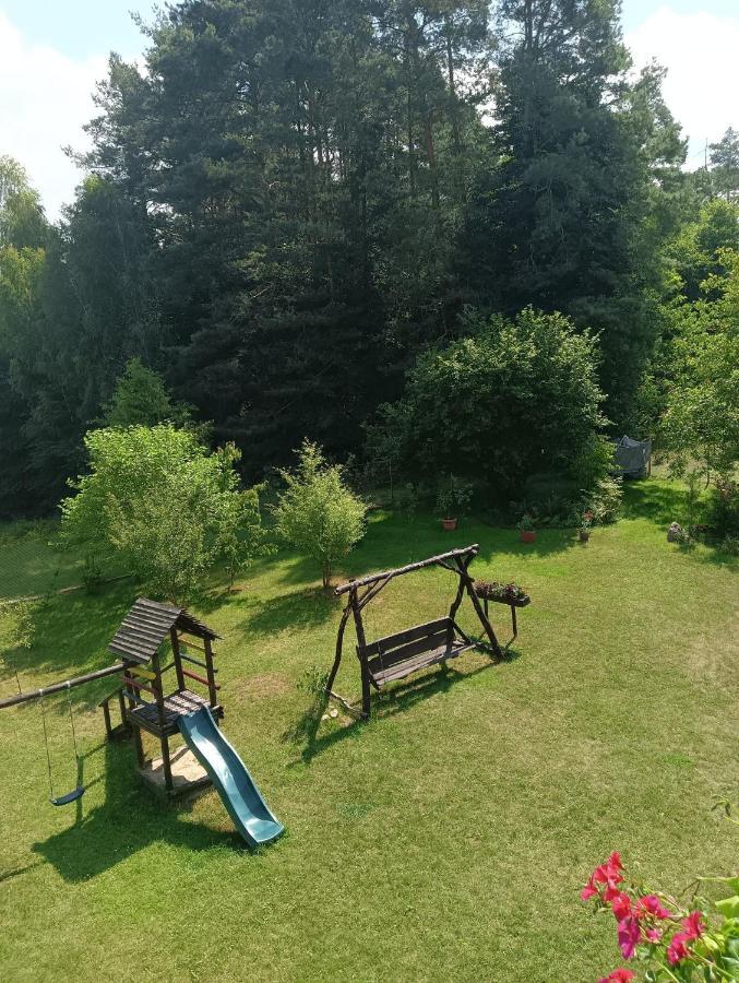 Ferienwohnung Wynajem Pokoi Wiki Mikołajki Exterior foto